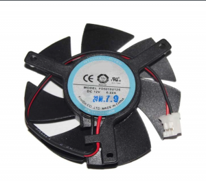 NTK FD5010U12S 12V 0.22A 2 wires 2 pins frameless vga fan graphics card cooler
