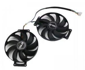 Dual Graphics Card Fans FDC10H12S9-C 12V 6 Pins for  RTX2060 2070 GTX1660S 1660ti