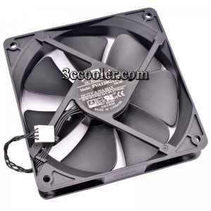 120mm 12025 PVA120G12T DC12V 0.5A 4 Wires 4 Pins 12CM Case Fan