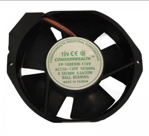 172x51 FP-108EXM-110V 110V-120V 50/60Hz 0.5A 35/38W FP-108EXM-B FP-108EXM AC Fan