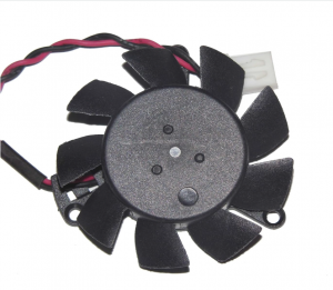 Cooler Master FY04010M12LNB 12V 0.2A 2 wires 2 pins vga fan video card cooler