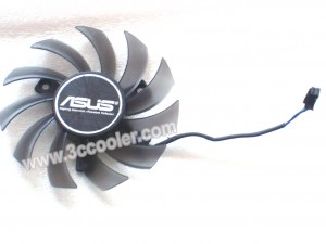 FirstD 7CM FD7010H12D 12V 0.35A 4 Wires Frameless Cooler Fan