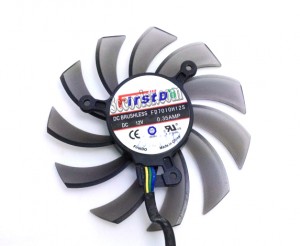 FirstD FD7010H12S 12V 0.35A 4 wires 4 pins frameless vga fan graphics card cooler