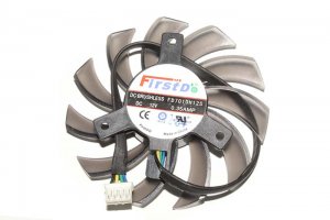 FirstD FD7010H12S 12V 0.35A 4 wires 4 pins frameless vga fan graphics card cooler