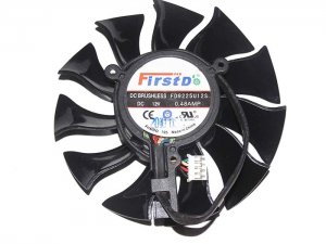 FirstD 9CM FD9225U12S 12V 0.48A 4 Wires 4 Pins Connector Frameless Cooling fan