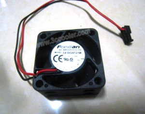 Fonsan 4020 4CM DFB0412M 12V 0.08A 2 Wires Cooler Fan