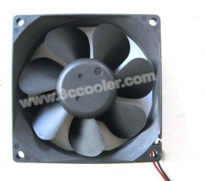 Fonsan 8025 8CM DFB0824HH 24V 0.18A 2 Wires Cooler Fan