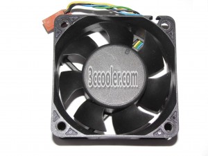 Foxconn 6025 6CM PV602512ESPF P/N:444306-001 12V 0.35A 4 Wires 4 Pins Case Fan