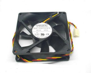 Foxconn 8025 80*25mm PV802512L 12V 0.2A 3 Wires 3 Pins Case fan 8CM Server cpu cooler