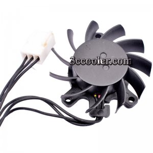 VGA Cooling PVB040C05M-F00 5V 0.2A 3 Wires 3 Pins for industrial control router