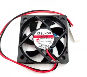 Sunon 40mm HA40101V4-D26C-999 12V 0.8W 2 Wires Silent Cooling Fan 40x10mm