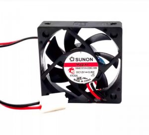 Sunon 40mm HA40101V4-D26C-999 12V 0.8W 2 Wires Silent Cooling Fan 40x10mm