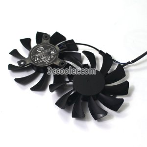 A Pairs AX HA8010H12C-Z 12V 0.25A 2 Wires VGA Cooling