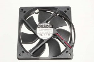 120mm AS12025M12 -R DC 12V 0.21A 2 Wires 2 Pins 12CM Case Cooling Fan
