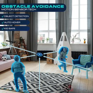 Hand Operated Drone for Kids or Adults - Induction Hands Free Motion Sensors Mini Drone with Bright LED Projection, 360 Flips, Easy Indoor Small UFO Flying Orb Ball Toy for Boys Girls