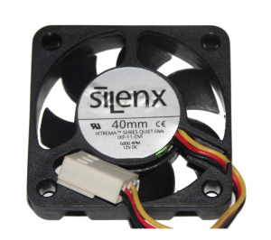 Silenx 40*10mm IXP-11-DVI 12V 3 Wires 3 pins Case fan 4CM micro axial cooler for cpu switch
