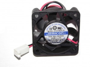 Jamicon 4CM 40*10mm KF0410B2H-R 24V 1.2W 2 Wires 2 Pins micro fan inverter server cooler