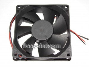 Jamicon 8CM 8025 JF0825B2UR-R JF0825B2UR 24V 0.21A 2 Wires Cooling fan