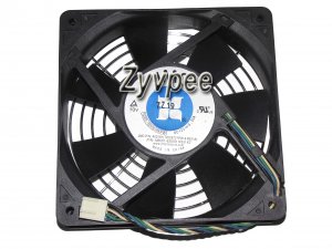 JMC 12025 1225-12HS HAPW AB601-62009 P/N:400181 12V 0.55A 4 Wires Cooler Fan