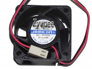 Jamicon 40*20MM KF0420B5L KF0420B5L-R 5V 0.6W 2 wires 2 pins 4cm case fan