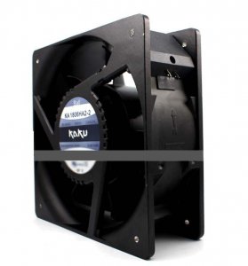 Kaku 180mm KA1806HA2 230Vac 55/56W 2 Pins IP55 Cabinet Cooling Fan 180x65mm