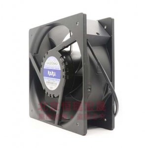 Zyvpee KA2072HA2 230V 0.40/0.42A 2 Wires Metal Cabinet IP55 Axial Cooling Fan 208x72mm