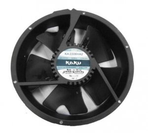 220mm KA2206HA2 Ball 220/240VAC 0.18/0.25A 40/53W 2800/3300RPM 427/490CFM IP55 AC Fan Φ220X60mm