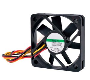 50mm KDE0505PFV2 5V 0.8W 3 Wires Industrial Computer Router Cooling Fan 50x10mm