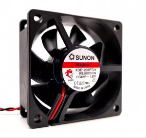 Sunon 60mm KDE1206PTV1 12V 1.8W 2 Wires 6CM Cooling Fan 60x25mm