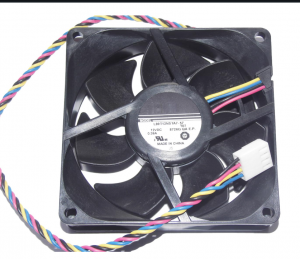 80mm Case Fan Zyvpee NIDEC 8025 L80T12NS1A7-57 12V 0.38A 4 Wires Cooling