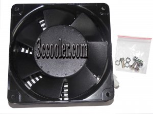 LEIPOLD 120*38mm FK6623.230 AC230V F2E-120S-230 0.12/0.10A 17/14W 2500/2700RPM AC Cabinet Fan