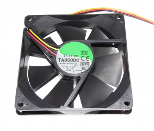 NIDEC 9225 9CM M34709-35 DEL2 12V 0.5A 3 Wires Case Fan