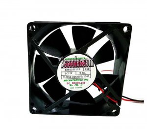 Zyvpee MA8025E12D FSR 80*25mm DC12V 0.30A 2 wires sleeve bearing 8CM case fan