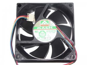 MAGIC 80*25mm 8CM MGT8012UR-W25 12V 0.66A 4 wires 4 pins Case fan server cpu cooler