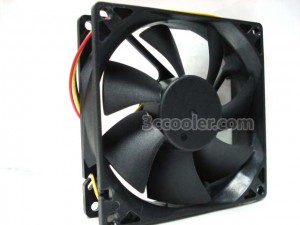 MAGIC 9CM MGT9212XS-A25 12V 0.32A 3 Wires 3 Pins Case Fan