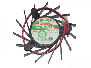 VGA Cooling MAGIC MBA7012XR-O20 12V 0.28A 2 Wires 2 Pins for GX5 GX6 GX8 GX7 GX4 Graphic card