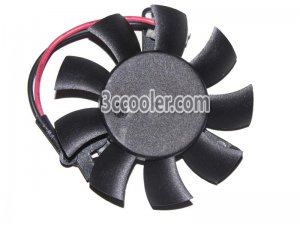 MAGIC 12V 0.12A 2 Wires Video Fan VGA Cooling