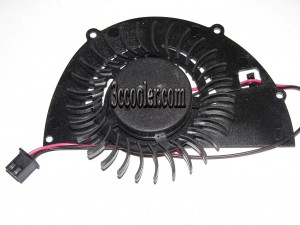 MAGIC MGA6012YF-O15 12V 0.37A 2 Wires 2 pins sector-shaped vga fan graphics card cooler