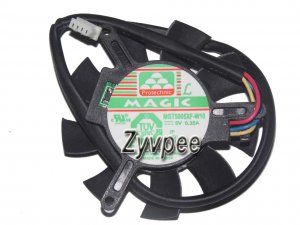 Magic MGT5005XF-W10 5V 0.35A 4 Wires 4 Pins VGA Cooler Cooling Fan
