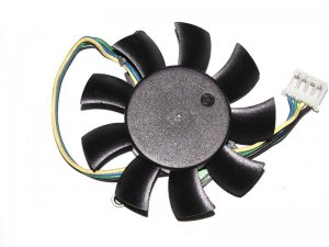 MAGIC MGT5012XF-W10 12V 0.19A 4 Wires 4 Pins Video Card Fan