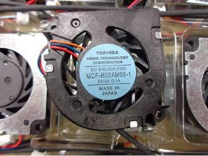 MCF-H02AM05-1 3510 5V 0.1A 3Wire CPU Cooler Fan 35x10mm