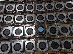 MCF-H02AM05-1 3510 5V 0.1A 3Wire CPU Cooler Fan 35x10mm