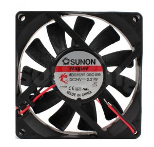 Sunon 80mm ME80152V1-000C-A99 24V 2.21W 2 Wires Inverter Cooling Fan 80x80x15mm