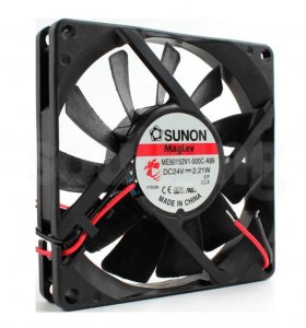 Sunon 80mm ME80152V1-000C-A99 24V 2.21W 2 Wires Inverter Cooling Fan 80x80x15mm