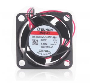 Sunon 4020 MF40200V3-1000C-A99 5V 0.4W 2 Wires Cooling Fan
