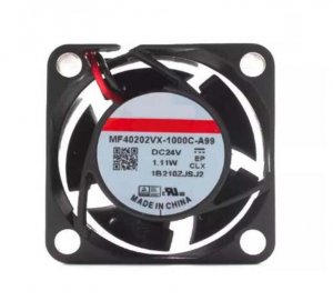 40mm MF40202VX-1000C-A99 24V 1.11W 2 Wires Inverter 4CM Cooling Fan 40x20mm