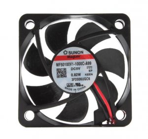Sunon 50mm MF50100V1-1000C-A99 5V 0.82W 2 Wires Silent Cooling Fan 50x50x10mm