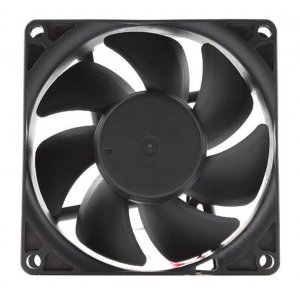 Zyvpee 80mm MF80251V1-1000C-A99 12V 1.44W 2 Wires Cooling Fan 80x80x25mm