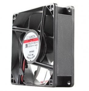 Zyvpee 80mm MF80251V1-1000C-A99 12V 1.44W 2 Wires Cooling Fan 80x80x25mm