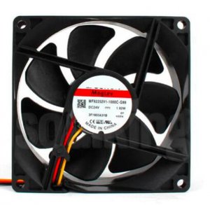 92mm MF92252V1-1000C-G99 24V 1.92W 3 Wires Inverter Cooling Fan 92x92x25mm